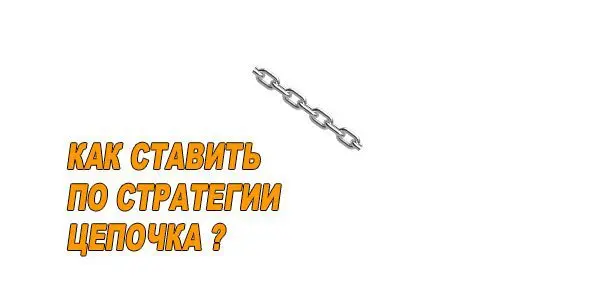 Ставки по стратегии цепочка