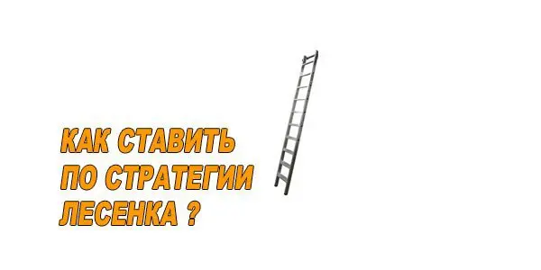 Ставки на стратегии лесенка