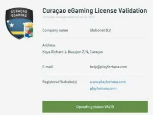 Лицензия казино Curacao eGaming